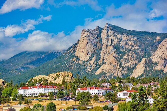 Estes Park Guided E-Bike Tour - Stop 1: Chrysalis at the Stanley Hotel area