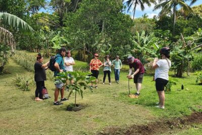 'Explore' Rarotonga Guided Bike Tour with Lunch and Swim - Arorangi Stop: Village sights, churches, Black Rock, and gardens