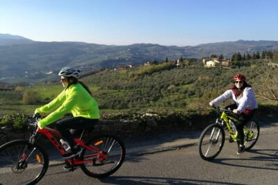 Fiesole: Tuscan Countryside Half Day E-Bike Tour & Farm visit - The first stops: Fiesole views that actually feel less crowded