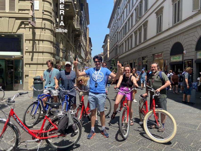 Florence: City Highlights Bike Tour - Palazzo Vecchio and Piazza della Signoria: statues up close, not from far away