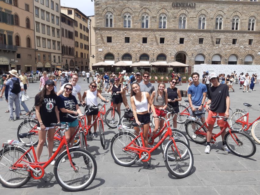 Florence: City Highlights Bike Tour - Uffizi and Via de’ Tornabuoni: the edge-of-sights perspective