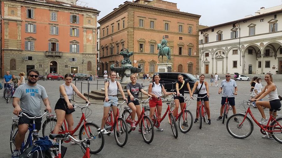 Florence: City Highlights Bike Tour - Starting at Fat Tire Tours: finding Via dei Cimatori with less stress