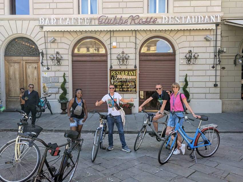 Florence: Guided Bike Tour to Discover the Secrets - Starting point at Via della Pergola and getting set up right
