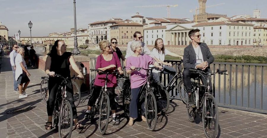 Florence: Guided Bike Tour with Piazzale Michelangelo - Key things I’d circle on your map