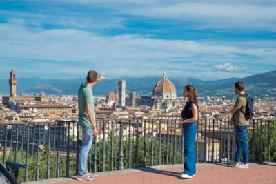 Florence Hills E-Bike Tour with Gelato Tasting - Stop 1: Piazzale Michelangelo for Florence’s big-picture view