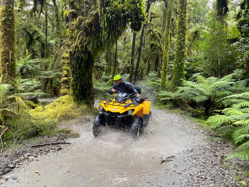 Franz Josef Town: Scenic Glacier Quad Bike Tour with Gear - Getting to the Start: The Landing Restaurant Area