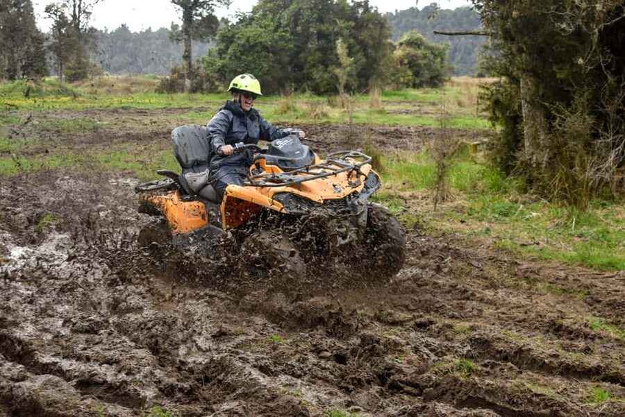 Franz Josef Town: Scenic Glacier Quad Bike Tour with Gear - Your 450cc Automatic Can-am Outlander: Power, Comfort, Control