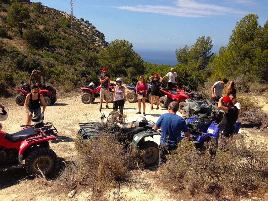 From Andratx: San Telmo Quad Bike Tour - First steps: instructions, test ride, and getting comfortable fast