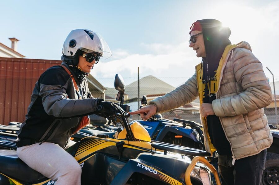 From Costa Adeje: Mount Teide Forest Off-Road Quad Bike Tour - Break Times With Snacks and Teide Stories