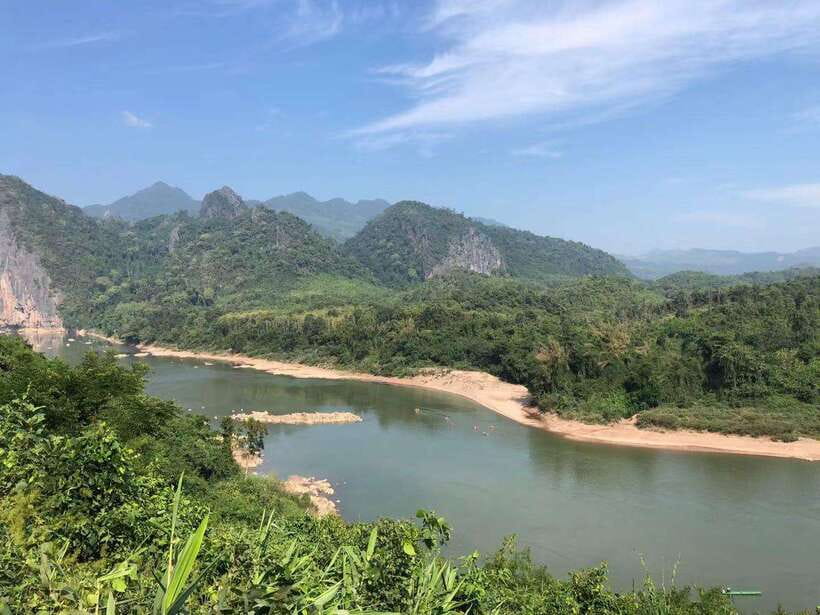 From Luang Prabang: Guided Mountain Bike Tour with Lunch - From pickup to helmets: how this starts in Luang Prabang