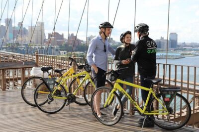 From Manhattan: 2-Hour Brooklyn Bridge Bike Tour - Downtown Manhattan first: Pace University, Woolworth Building, and Chinatown