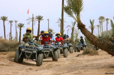 From Marrakech: Adventure Quad Ride in La Palmeraie - Getting picked up and out of Marrakech without wasting your morning