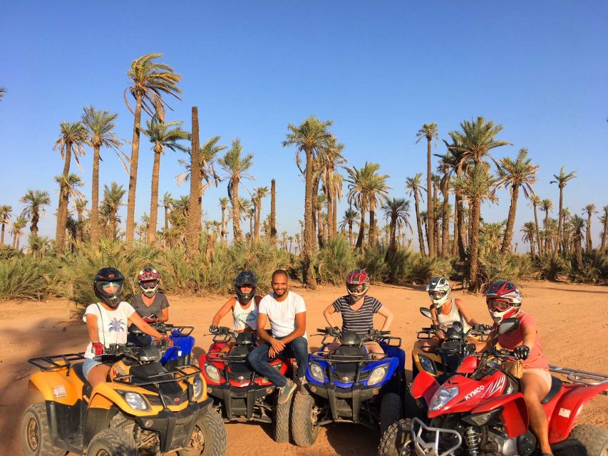 From Marrakech: Adventure Quad Ride in La Palmeraie - Tea break in the Palmeraie: the pause that makes it feel local