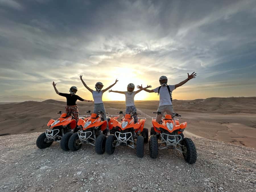 From Marrakech: ATV Quad Bike Tour in Agafay Desert - Agafay Desert near Marrakech: what makes the ride feel special