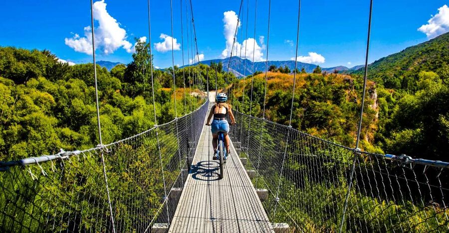 From Queenstown: 'Valley of the Vines' Wine and Bike Tour - The Vineyard Stops: Mount Rosa, Kinross, and Gibbston Wineries