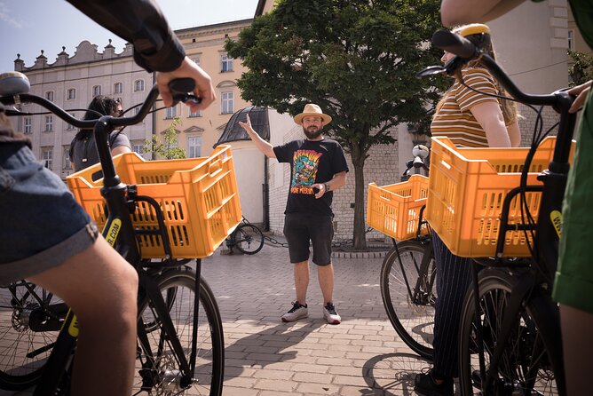 Full Bike Tour - the Old Town, Jewish Qtr & the Ghetto NEW BIKES - Getting Started at Sławkowska: Bikes, Direction, and a Smooth Roll-Out