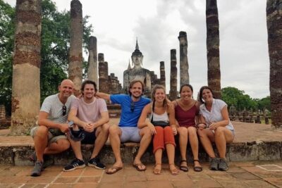 Full Day Cycling tour to Sukhothai Historical Park - The teak furniture stop: rural craft before you hit the ruins
