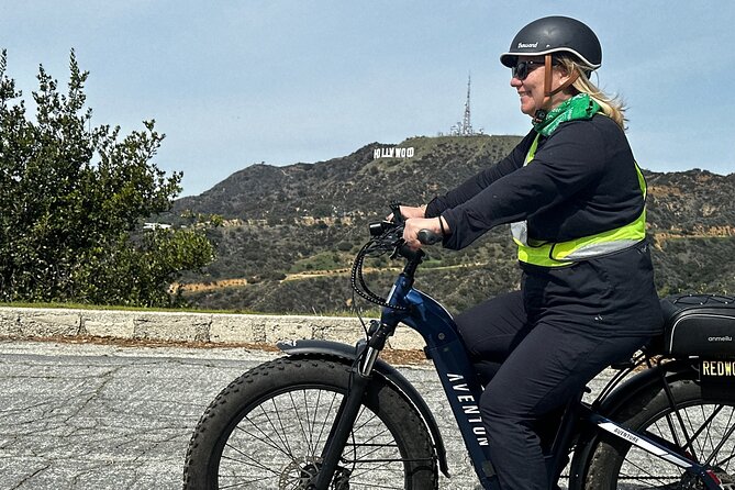 G'day LA by Luxury E-Bike: Griffith Park, Observatory to LA River - Mount Hollywood Drive and The Notch: the Sweeping View Stop