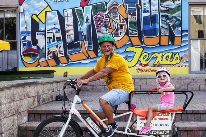 Galveston Island E-Bike Adventure Tour - Stop 1: The Seawall and the 1900 Storm (20 Minutes)