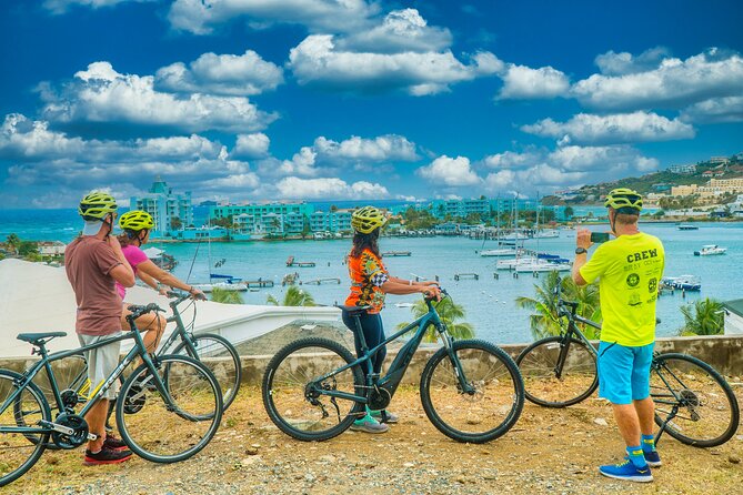 Gem of The Island Tour with E-Bike - Riding Along the Two-Tone Island: St Maarten/St Martin by Bike