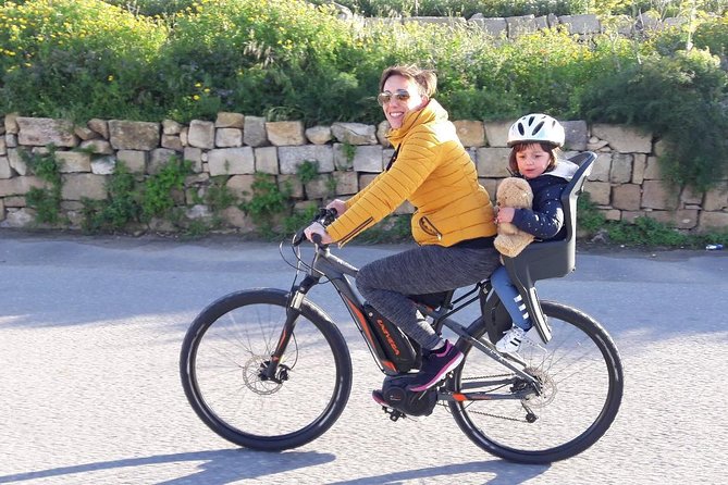 Gozo Ebike Tour - Wied il-Mielah Window: The Limestone Arch and How to Pause for Photos