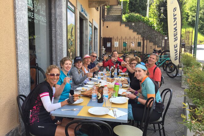 Group Bike Tour: Onno & Ghisallino (E-bikes and Road bikes) - The traditional Italian lunch that closes out the day