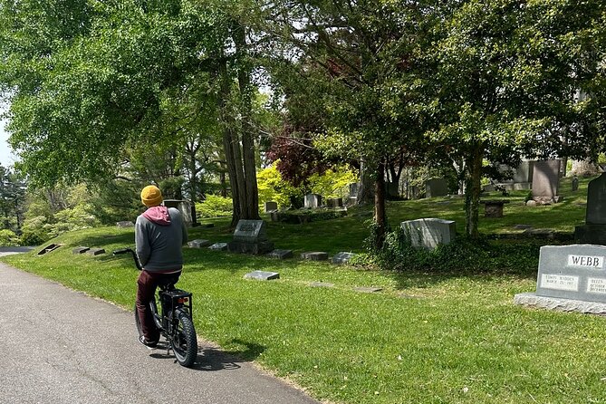 Guided Asheville E-bike Tour of River Arts, Mountains and Murals - Carrier Park again: the history loop, now with your eyes open