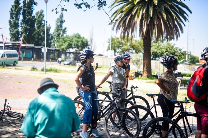 Guided Bicycle Tour of Soweto with Lunch - Nkungu Street and Mama Lillian Mgoyi’s home