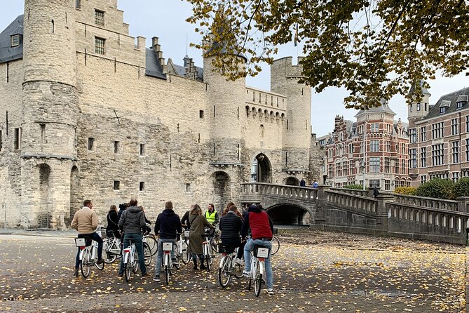 Guided Bike Tour: 2 Hours Highlights of Antwerp - Het Steen by the river: history you can actually picture