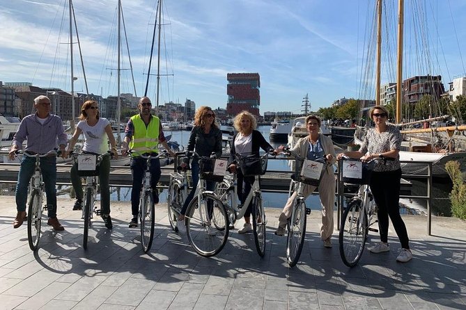 Guided Bike Tour: 2 Hours Highlights of Antwerp - MAS Museum aan de Stroom: architecture lessons in the old port