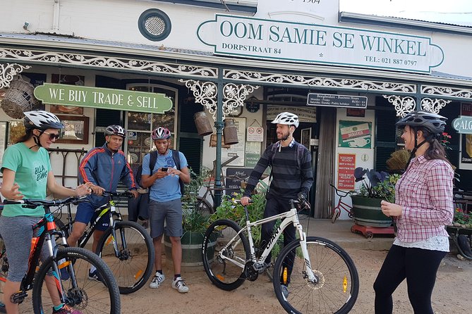 Guided Bike Tour of Stellenbosch - Key points