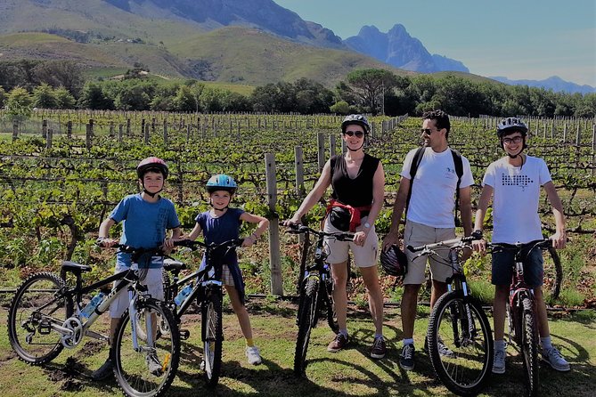Guided Bike Tour of Stellenbosch - Stark-Conde Wines: tasting with Jonkershoek views