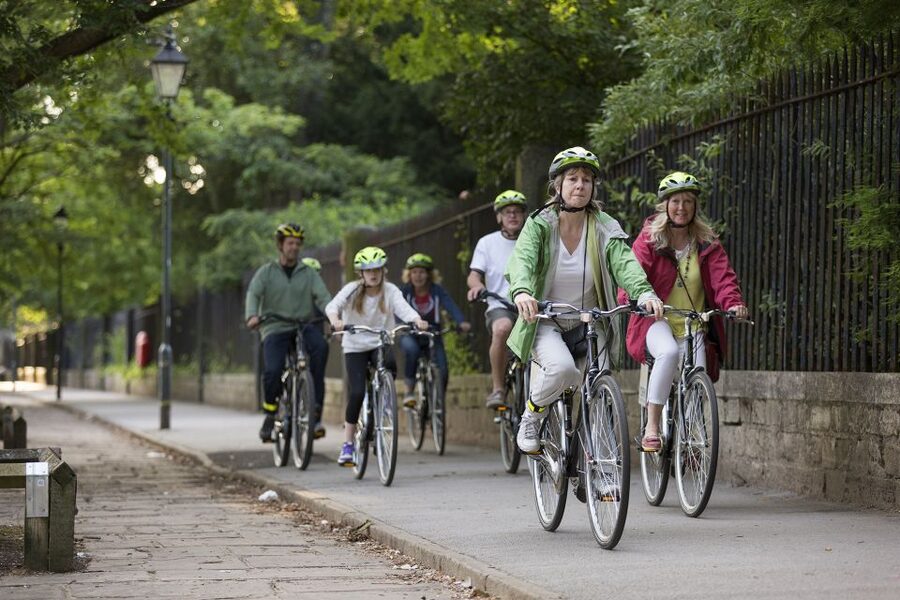 Guided Cycling Tour of York - Entering York by Bike: starting outside Brew York