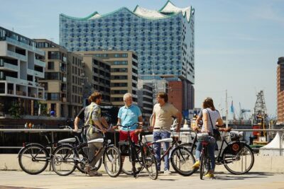 Guided Hamburg City Bike Tour - Starting at Gebrüder-Wolf-Platz and St. Michael’s Church