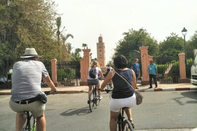 Half-Day Highlights of Marrakesh Bike Tour - Stop 2: Koutoubia Mosque, Almohad Architecture Up Close
