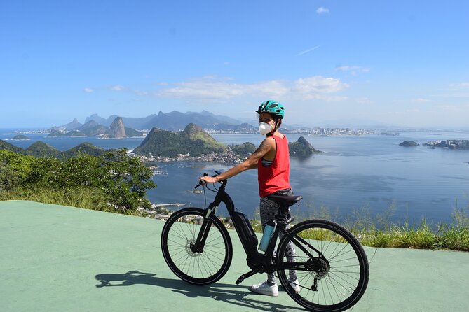 Half Day Private E-Bike Tour in Rio - Mirante Dona Marta: Christ the Redeemer and Sugar Loaf in the same frame
