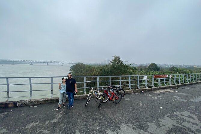 Hanoi City Bike Tour through Banana Island & Food Tasting - Ho Chi Minh Mausoleum area and West Lake: big landmarks with a slower tone