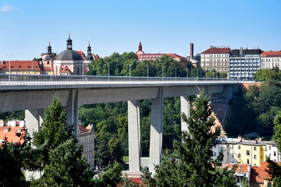 Hidden Prague Bike Tour - Vyšehrad on a bike: cathedral arrival and the national cemetery