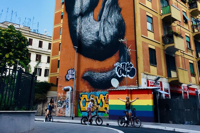 Hidden Rome: Small Group E-Bike Tour with Street Food Stops - The strange pyramid stop: a detour from the usual Rome script