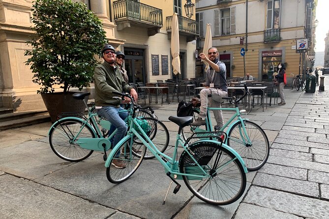 Highlights and hidden gems of Turin Bike Tour - Piazza San Carlo: the elegant starting point that teaches the city
