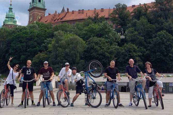 Highlights of Krakow Bike Tour - Small group - Meet at Adam Mickiewicz Monument: start smart in Rynek Główny