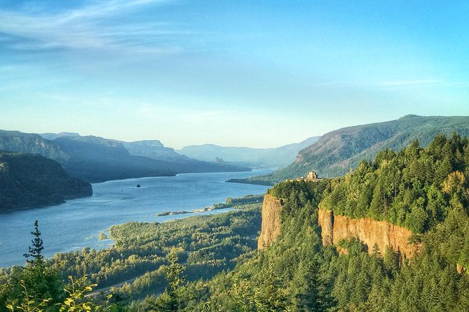 Hike and Bike Tour to Columbia River Gorge Waterfalls - The bike ride through the Columbia River Gorge: scenic, but read the road