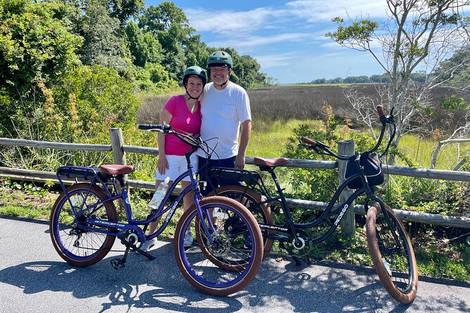 Hilton Head Guided Pedego Electric Bike Tour - Helmet on, then confident: what the e-bike clinic is really for