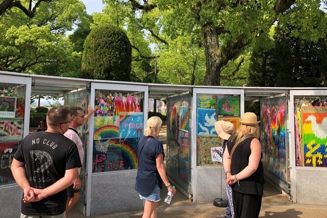 Hiroshima 3hr Peace Cycling Tour with Local Guide - Beyond the main sites: memorial trees, hospital remnants, and windows