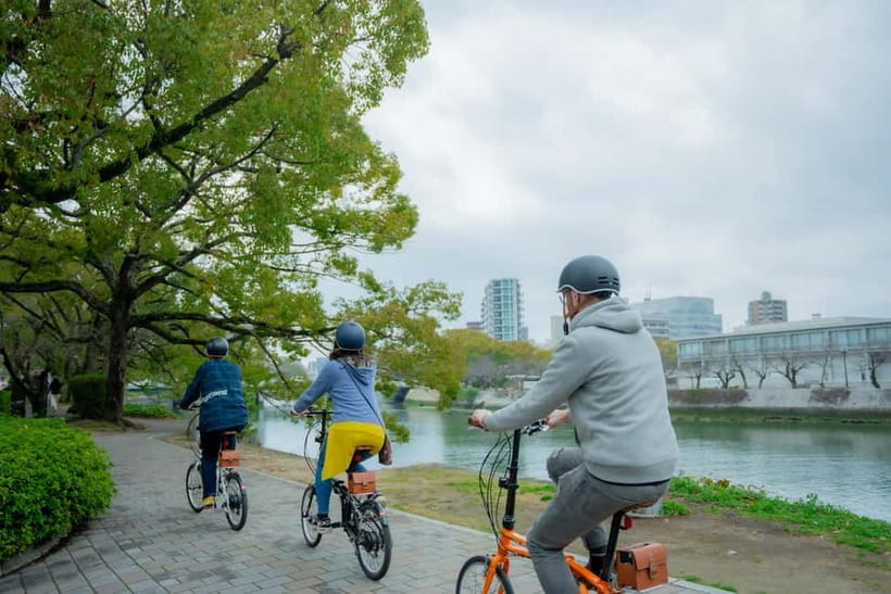 Hiroshima: Peace Cycling Tour with Local Guide - Atomic Bomb Dome and Peace Park: facts plus the local lens