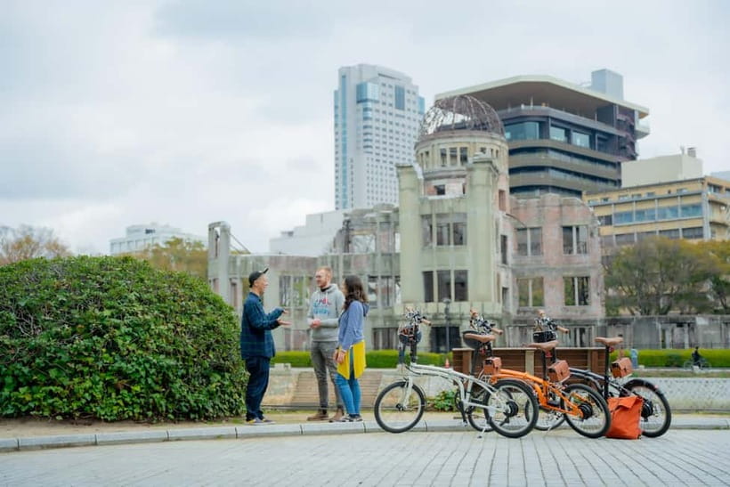 Hiroshima: Peace Cycling Tour with Local Guide - How the A-bombed streetcars connect tragedy to daily life