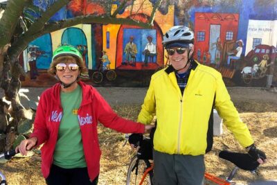 Historic Bike Tour in Tucson - El Presidio and the courthouse: where old meets official