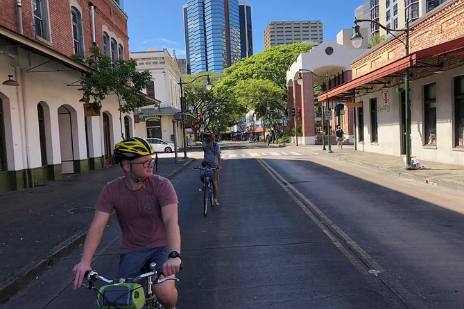 Historical Honolulu Bike Tour - Chinatown fruit and downtown momentum: where the ride gets fun