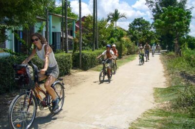 Hoi An Countryside: Guided Morning or Afternoon Bicycle Tour - Crossing water like locals: ferries, basket boats, and a slower sense of place
