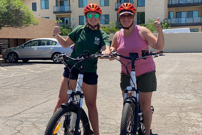 Hole in the Rock & Tempe Lake E-Bike Tour - 2 Hours - Desert Botanical Gardens backside and canal riding back to Old Town